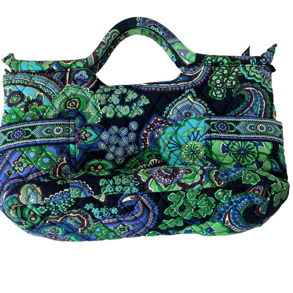 Vera Bradley Blue Rhapsody Gabby Purse - Picture 2 of 4